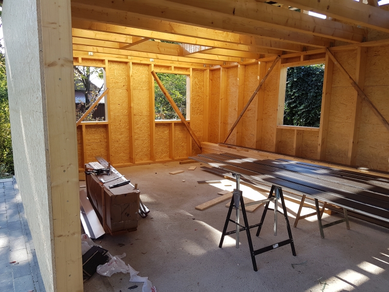 Haus im Holzständerwerk bauen Bauanleitung zum Selberbauen Deine Heimwerker