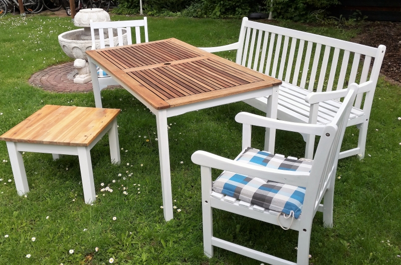 Restauration alter Gartenmöbel aus alt mach neu! Bauanleitung zum