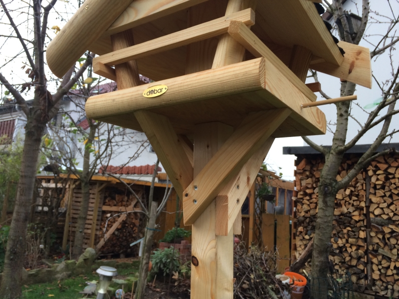 Futterstation für Vögel - Bauanleitung zum Selberbauen - 1-2-do.com ...