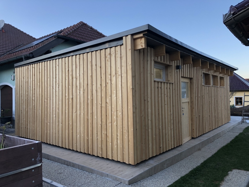 Neue Werkstatt Teil4 "Bau der Hütte" Bauanleitung zum Selberbauen 1