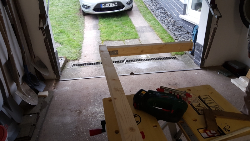 Erstes Projekt überhaupt: Eine neue Werkbank für die Garage