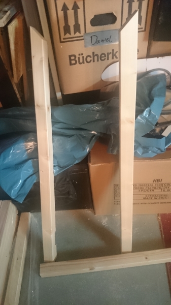 Treppengitter / Babygitter für Treppe mit "Überbreite" - Bauanleitung