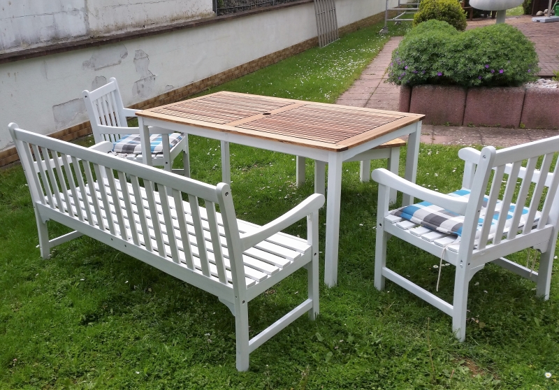Restauration alter Gartenmöbel aus alt mach neu! Bauanleitung zum