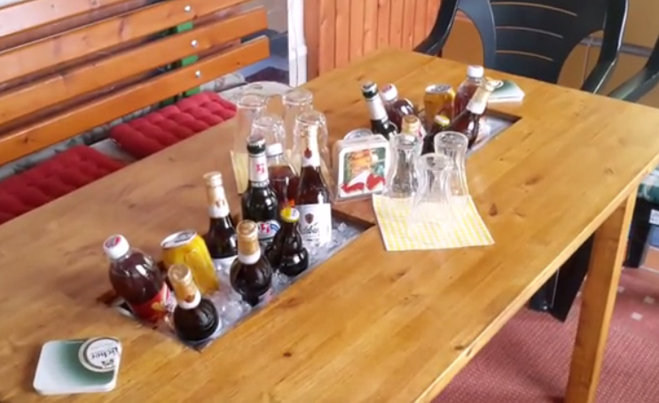 Terrassentisch mit Kühlfunktion - Bauanleitung zum Selberbauen - 1-2-do