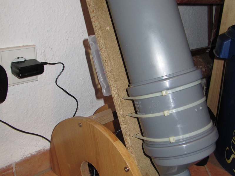 Futterautomat für Trockenfutter selbst gebaut Bauanleitung zum