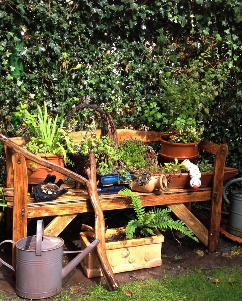 Alte Gartenbank aufpeppen Bauanleitung zum Selberbauen