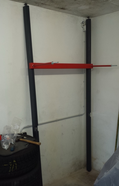 Reifenregal, platzsparende Lagerung der Sommer- bzw. Winterräder