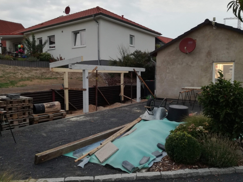Bau eines Holzschuppen (recycling und deluxe?) Bauanleitung zum