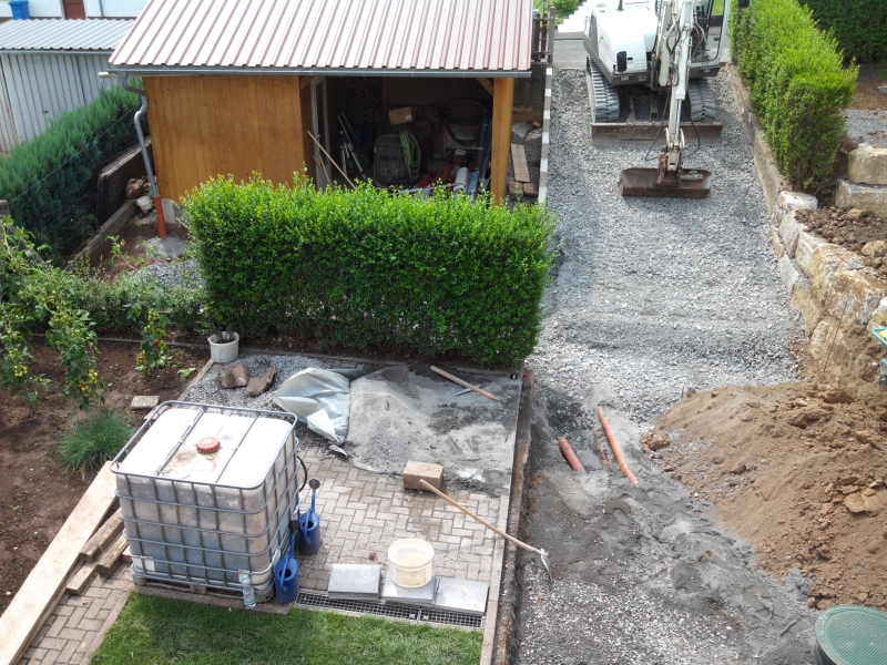 Garten Neu gestaltet Bauanleitung zum Selberbauen
