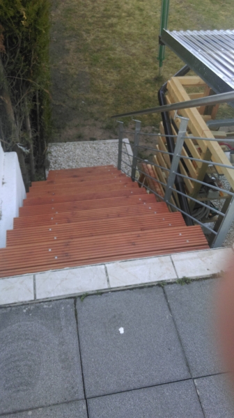 Treppenstufen Außentreppe - Bauanleitung zum Selberbauen - 1-2-do.com