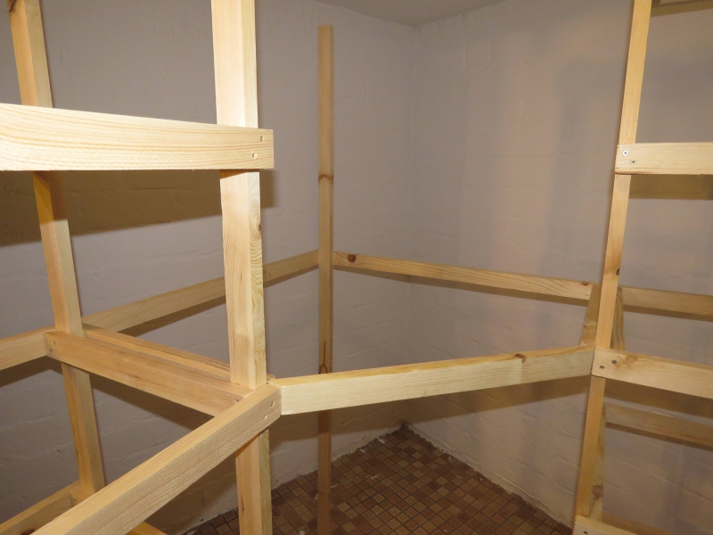 Schwerlast-Kellerregale - Bauanleitung zum Selberbauen - 1-2-do.com