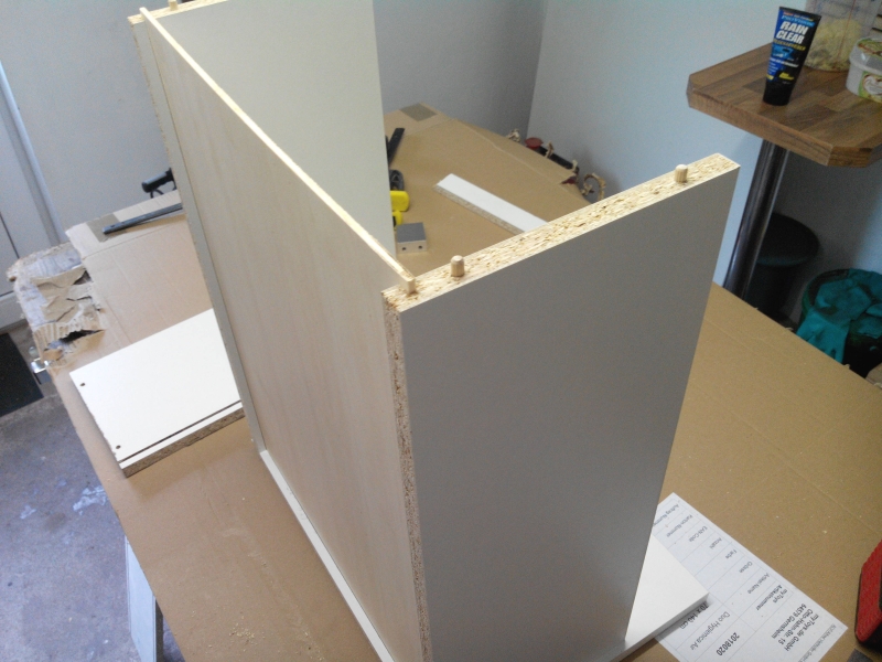 TV Schrank zum Schrank für Kinderimmer umgebaut - Bauanleitung zum