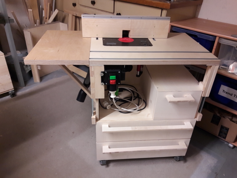 Dgtrhted Fräsplatte 300x235mm Mit Einlegering - Oberfräse Tischplatte Für Holzwerken