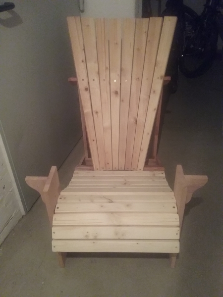 ADIRONDACK Holzsessel - Bauanleitung zum Selberbauen - 1-2-do.com