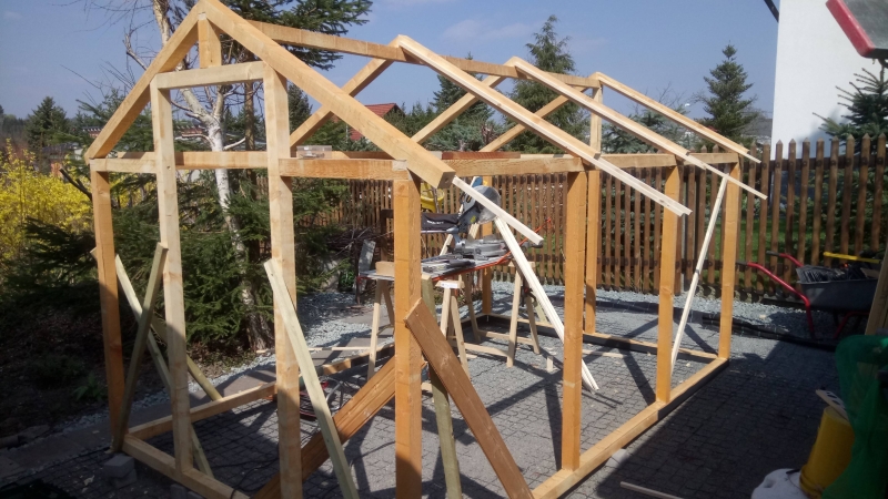 Der Bau eines Gewächshauses Bauanleitung zum Selberbauen