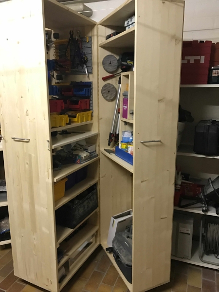 Werkzeugschrank auf Rädern - Bauanleitung zum Selberbauen - 1-2-do.com