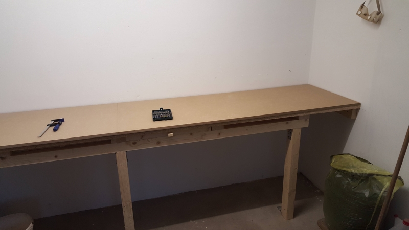 Erstes Projekt überhaupt: Eine neue Werkbank für die Garage