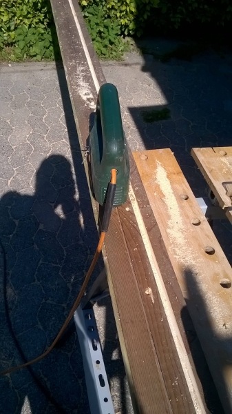 Dachsanierung Garagen Abschnitt 1 - Bauanleitung zum Selberbauen - 1-2