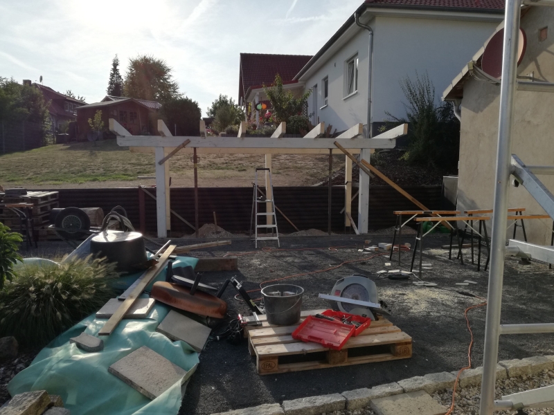Bau eines Holzschuppen (recycling und deluxe?) Bauanleitung zum