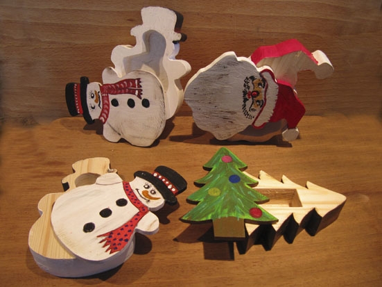 Bandsawboxen mit der Deku gesägt kleine