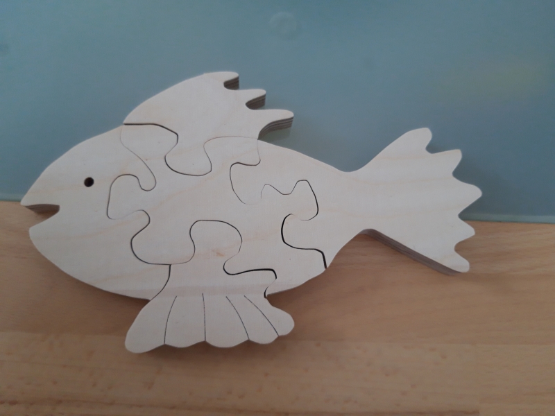 Puzzle aus Holz - Bauanleitung zum Selberbauen - 1-2-do.com - Deine