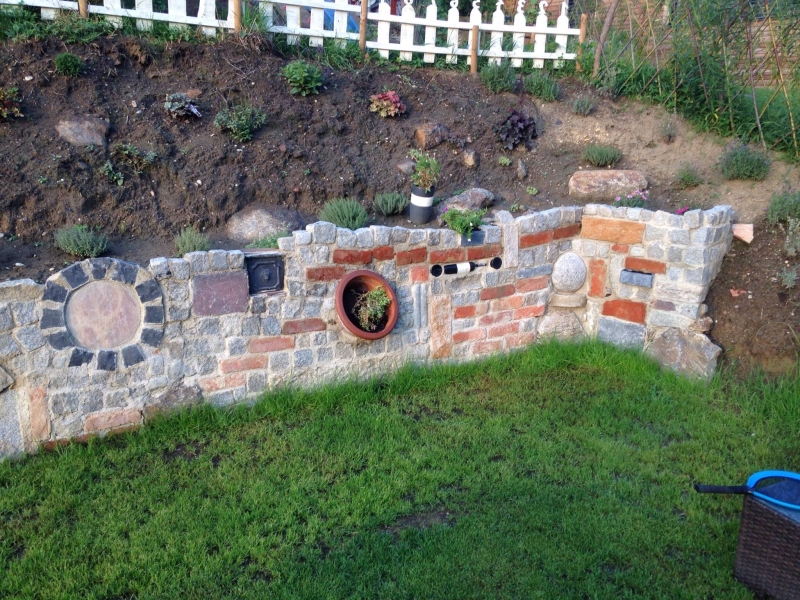 Gartenmauer bauen Bauanleitung zum Selberbauen Deine