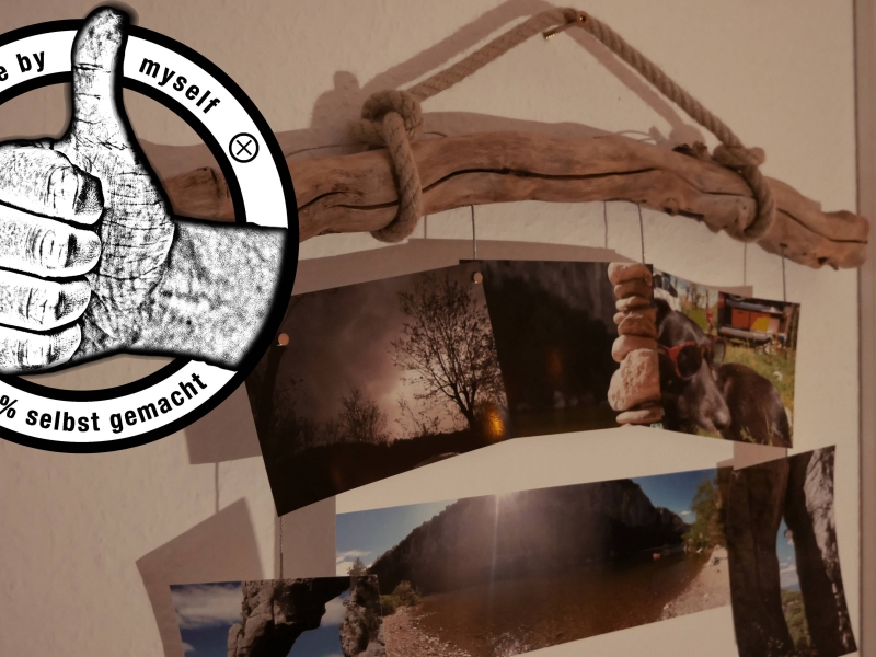 bilderrahmen selber machen anleitung, bilderrahmen aus treibholz und fotodraht - bauanleitung zum, Design ideen