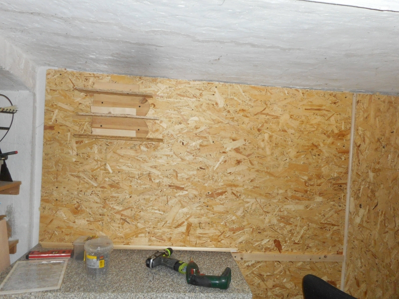 Neuer Arbeitsbereich im Keller Teil 2 - Bauanleitung zum Selberbauen