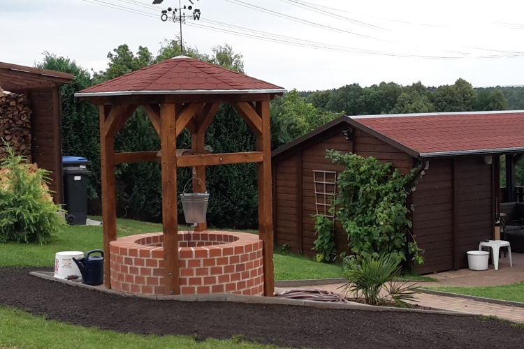 Alten Brunnen verschönern Bauanleitung zum Selberbauen