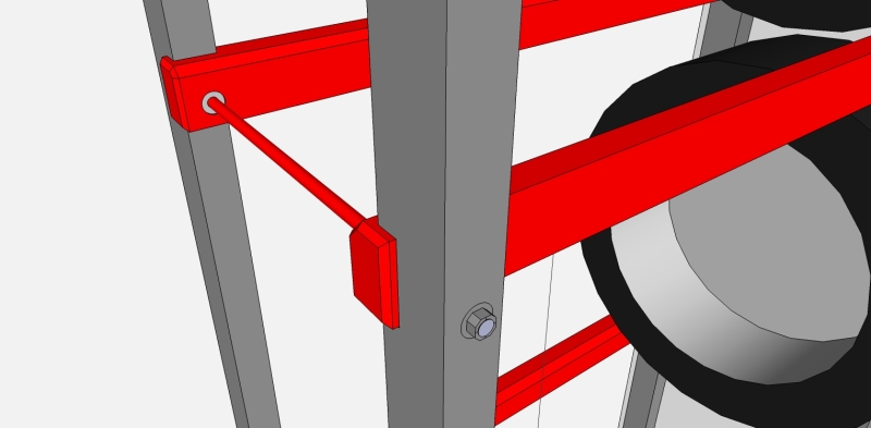Reifenregal, platzsparende Lagerung der Sommer- bzw. Winterräder