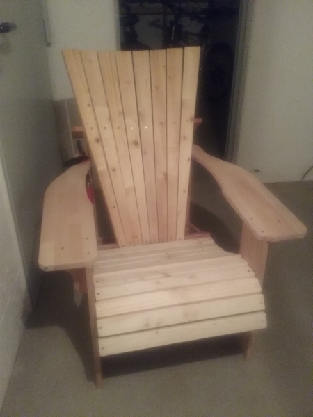 ADIRONDACK Holzsessel - Bauanleitung zum Selberbauen - 1-2-do.com