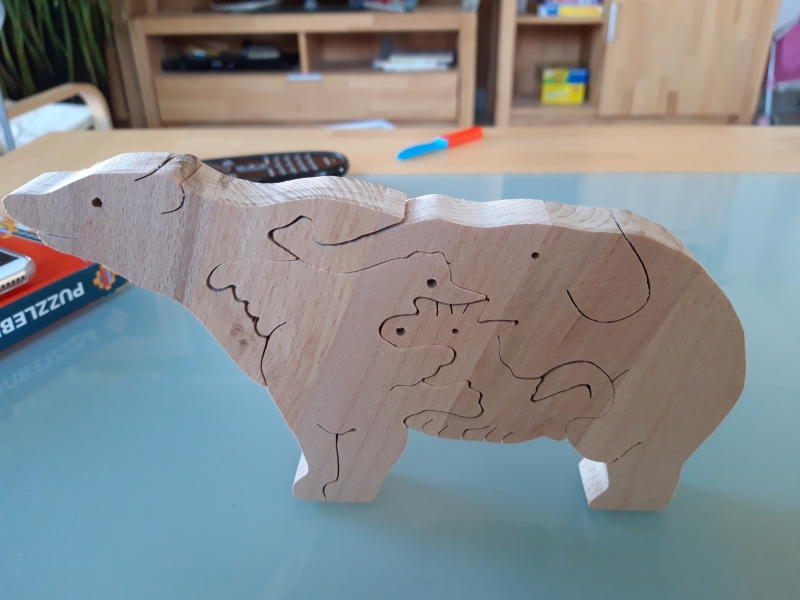 Puzzle aus Holz - Bauanleitung zum Selberbauen - 1-2-do.com - Deine