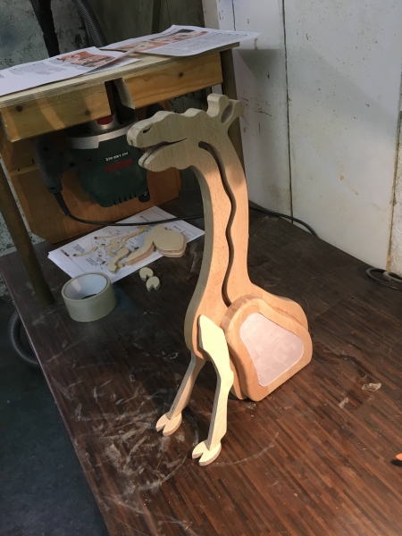 Spardose " hungrige Giraffe" *update - Bauanleitung zum Selberbauen - 1