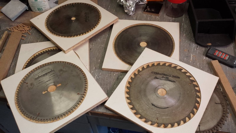 Aufbewahrung für Kreissägeblätter - Bauanleitung zum Selberbauen - 1-2