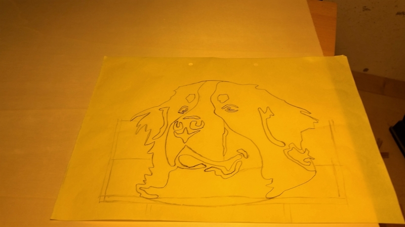 Leinenhalter / Leinengarderobe aus Laminatresten - Bauanleitung zum