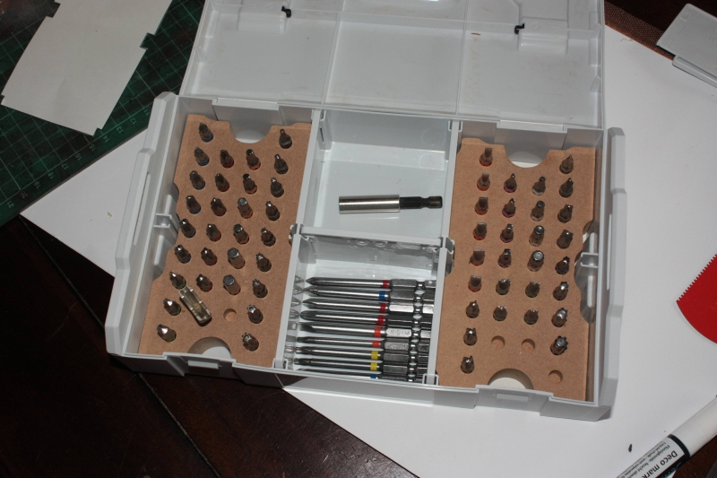 BitEinsatz für die MiniLBoxx Bauanleitung zum Selberbauen Deine Heimwerker