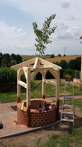 Alten Brunnen verschönern Bauanleitung zum Selberbauen