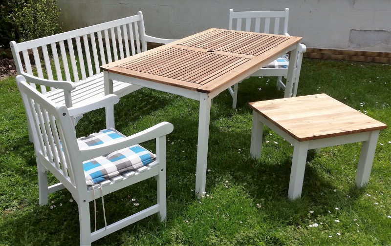 Restauration alter Gartenmöbel aus alt mach neu! Bauanleitung zum