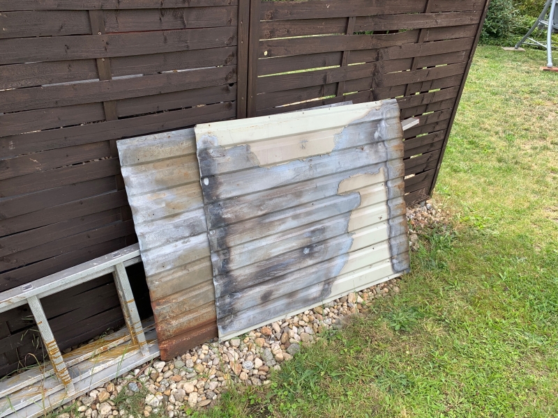 Holzunterstand aus Resten - Bauanleitung zum Selberbauen - 1-2-do.com