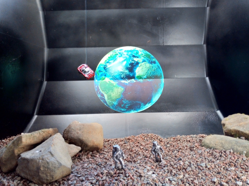 Kellerfensteraussicht oder Houston wir haben ein Problem - Bauanleitung