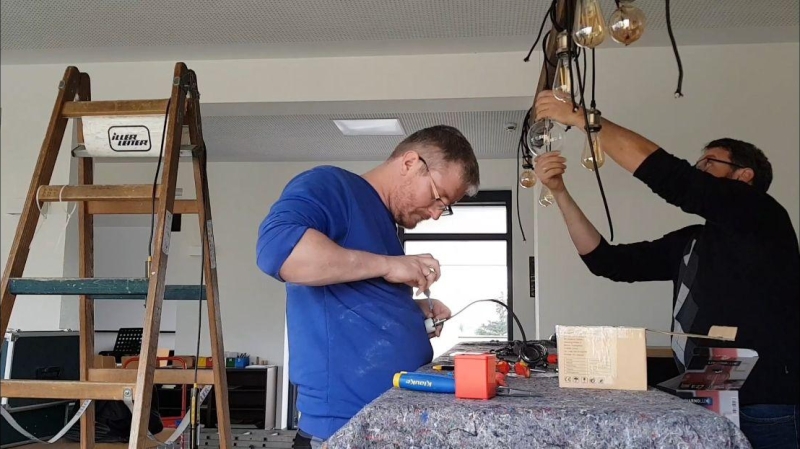 Pendelleuchte INDUSTRIAL STYLE - Bauanleitung zum Selberbauen - 1-2-do