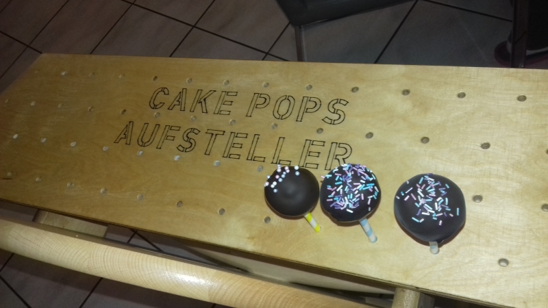 Cake Pops Aufsteller - Bauanleitung zum Selberbauen - 1-2-do.com