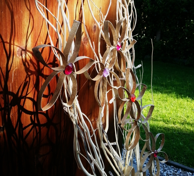 Lichtdeko für` s Gartenhaus - Bauanleitung zum Selberbauen ...