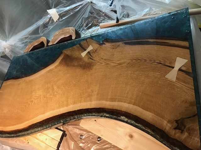 Waschtisch Epoxidharz