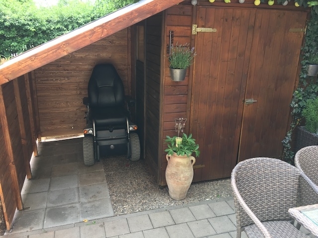 Anbau Carport An Die Gartenhutte Fur Meine Rollstuhle