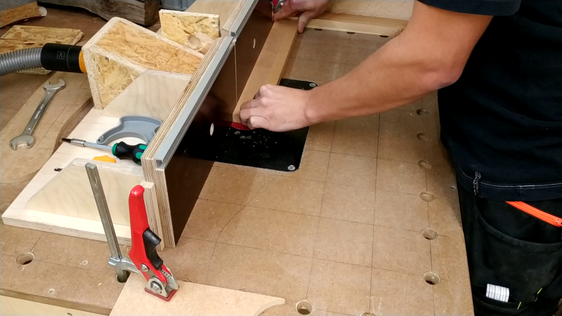 Massivholz Notenständer aus Buche Leimholz und Ahorn - Bauanleitung zum