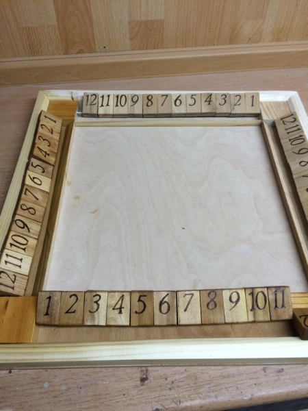Shut The Box Bauanleitung Shut The Box Bauanleitung
