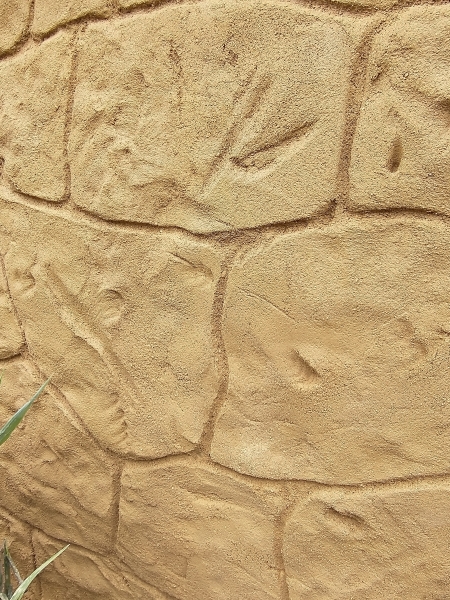 Sandsteinmauer aus Beton selber machen Bauanleitung zum Selberbauen