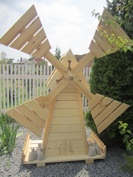 Dekorative Mühle Bauanleitung zum Selberbauen Deine