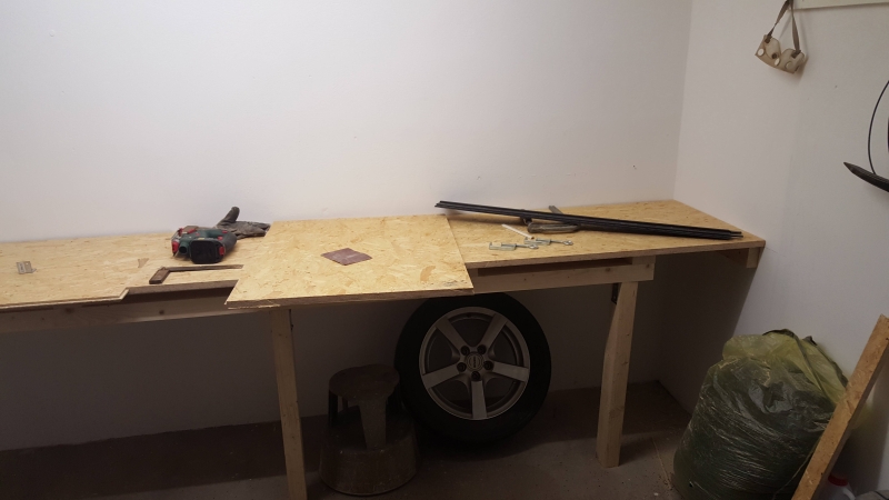 Erstes Projekt überhaupt: Eine neue Werkbank für die Garage